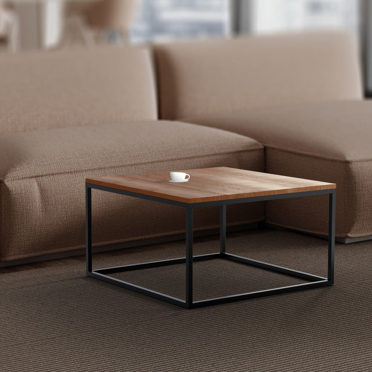 Couchtisch Manteo 80x80x45 cm eiche