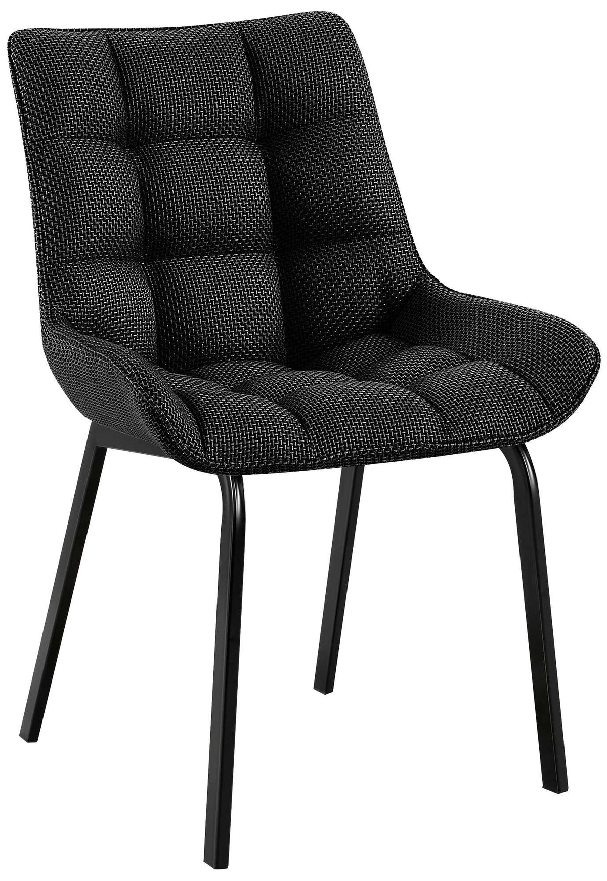 Eetkamerstoel Saranda titanium grijs,Stof titangrau