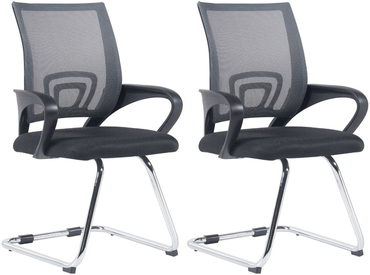 Set van 2 Eureka stoelen grijs grau