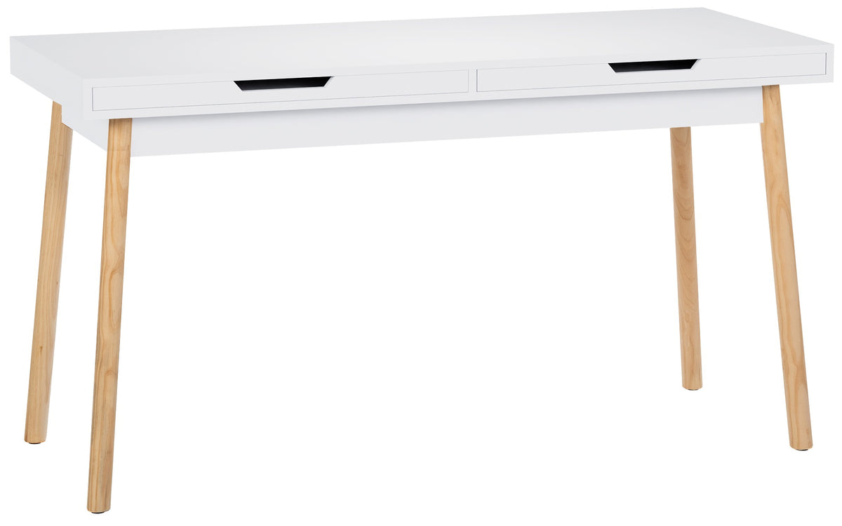 Bureau Porto V2 140 cm weiß