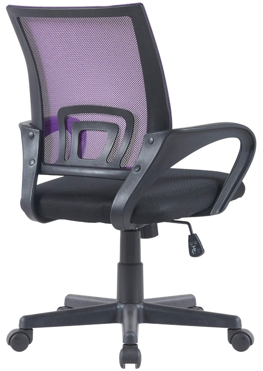 Bureaustoel Genius purper lila