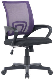 Bureaustoel Genius purper lila