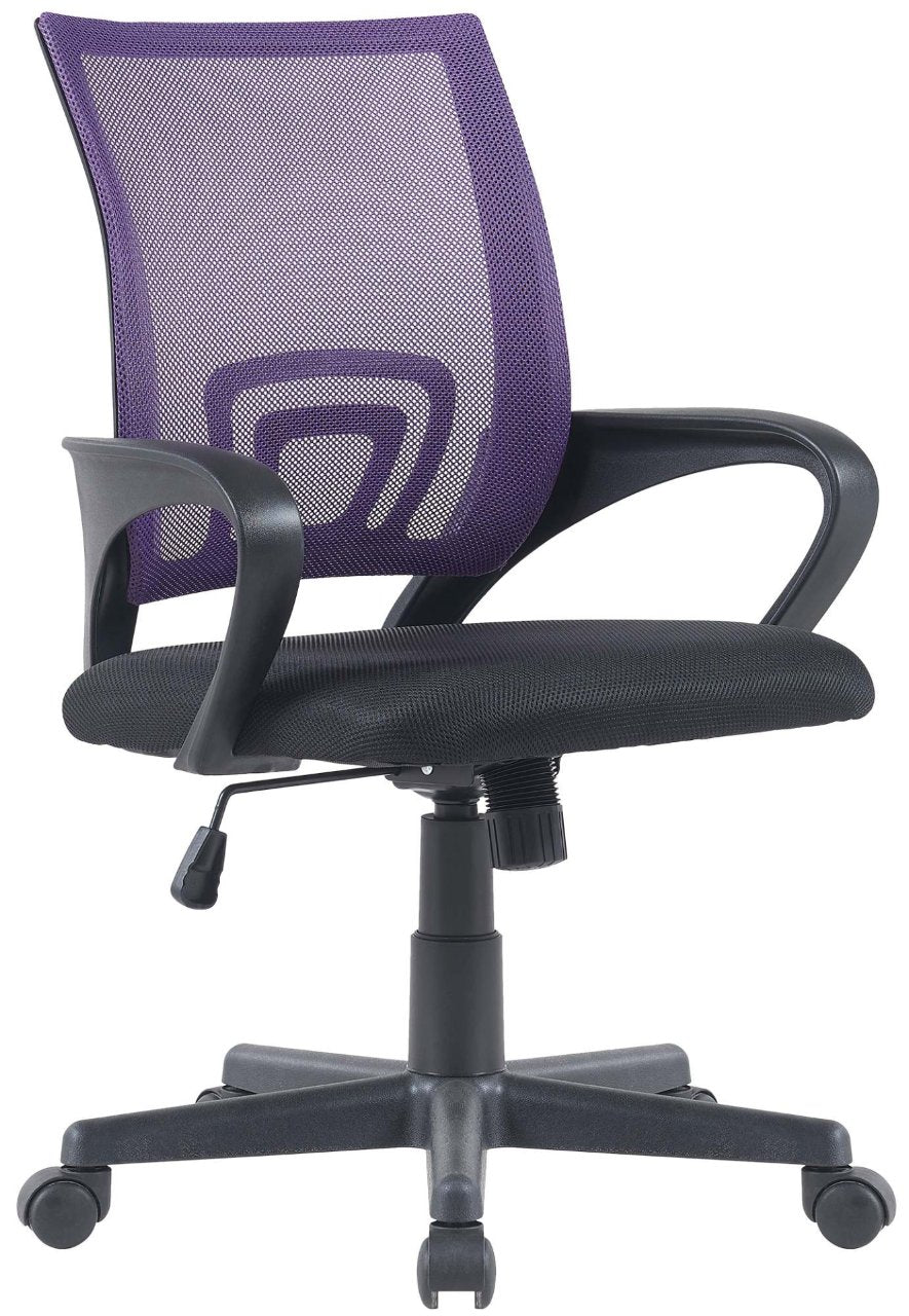 Bureaustoel Genius purper lila