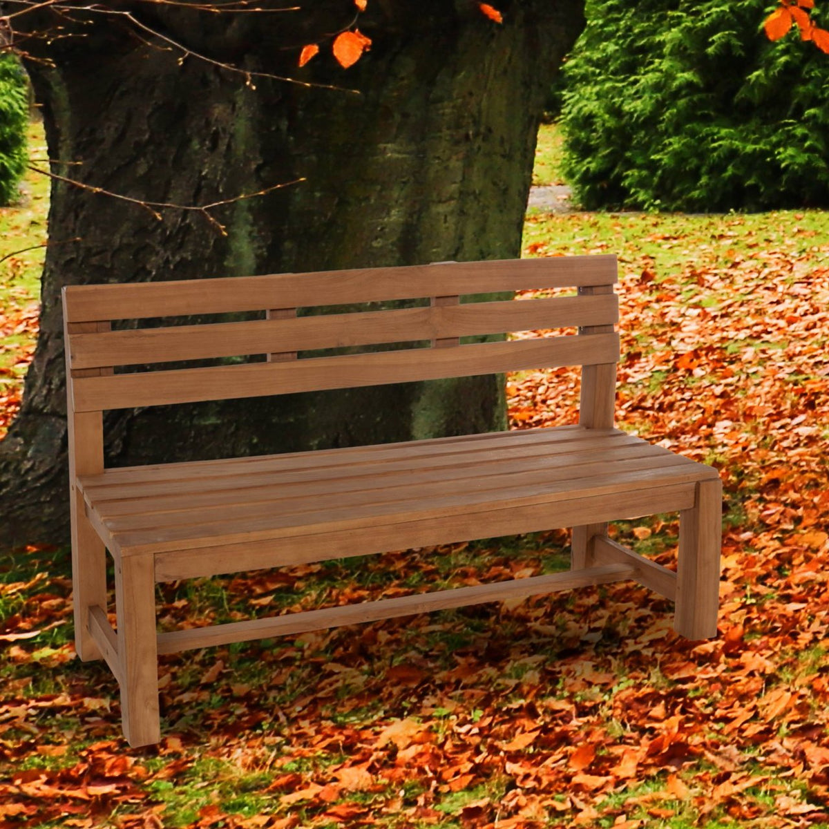 Tuinbank Augusta teak,120 cm teak
