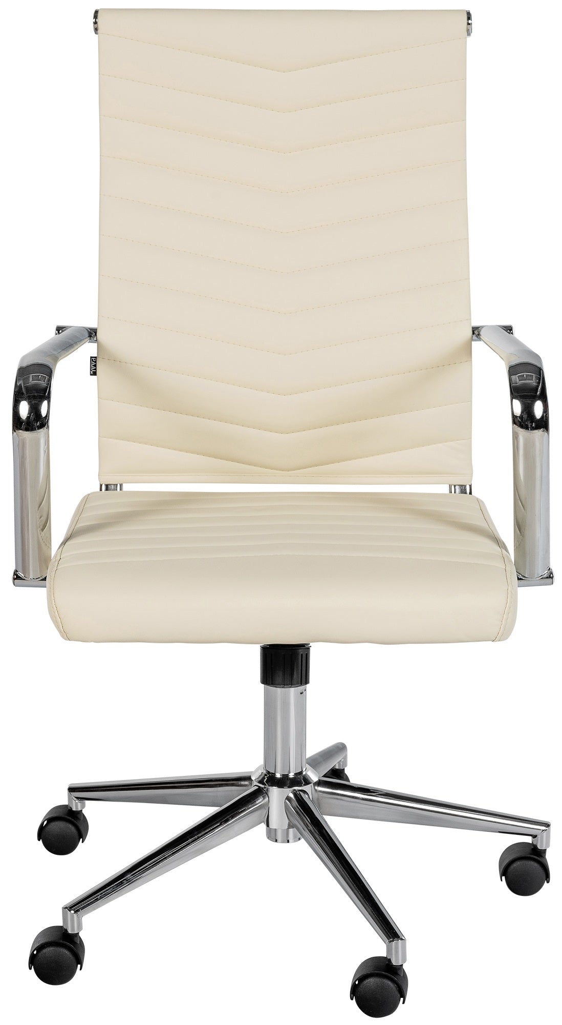 Bureaustoel Canby kunstleer creme creme