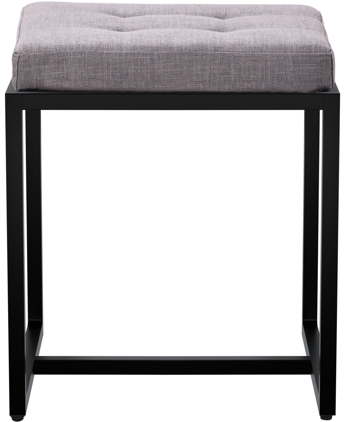 Sitzhocker Barci B Stoff grau