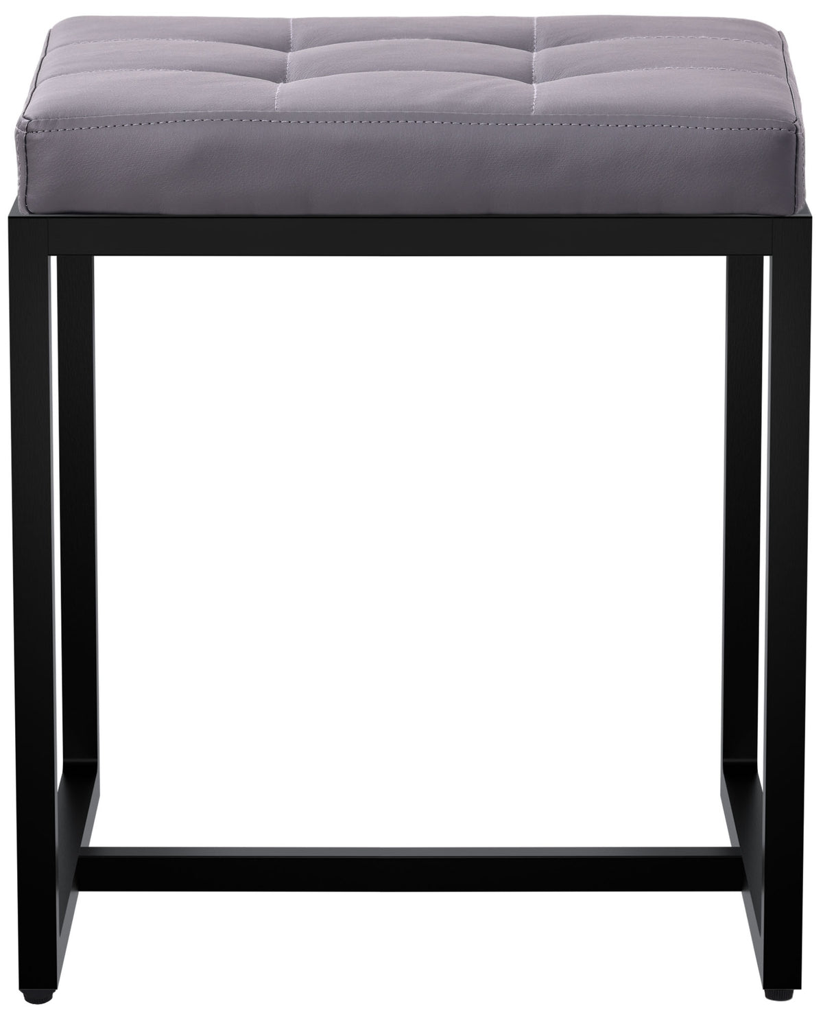 Sitzhocker Barci B Kunstleder  grau