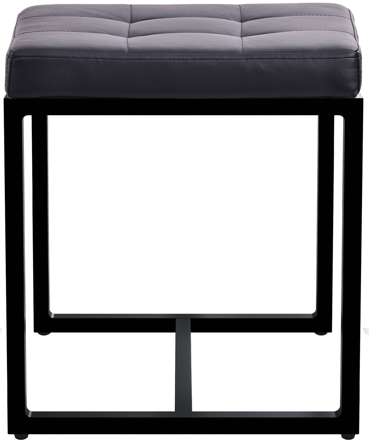 Sitzhocker Barci B Kunstleder  schwarz