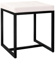 Sitzhocker Barci B Kunstleder  creme