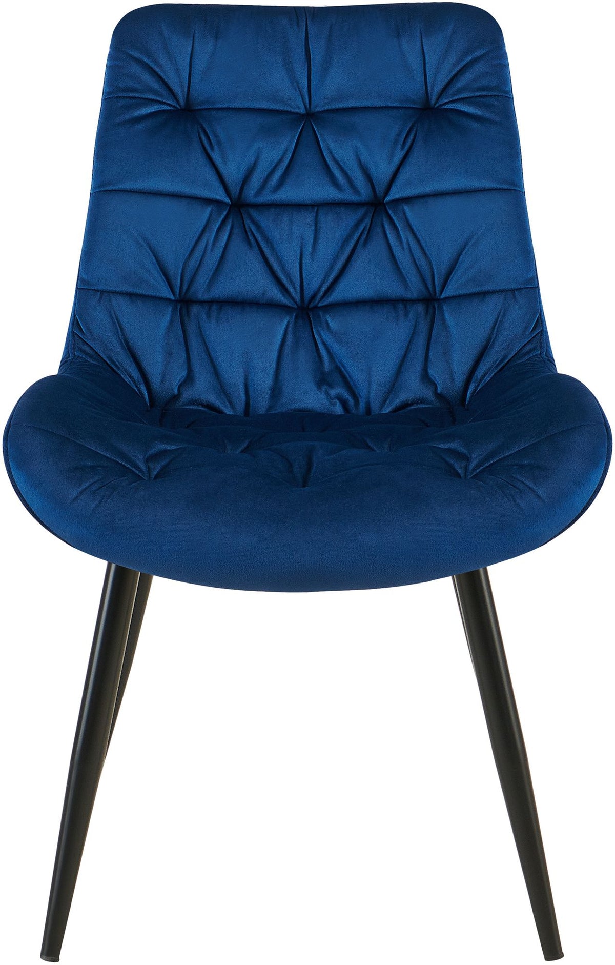 Set van 2 Eetkamerstoelen Rossford donkerblauw dunkelblau