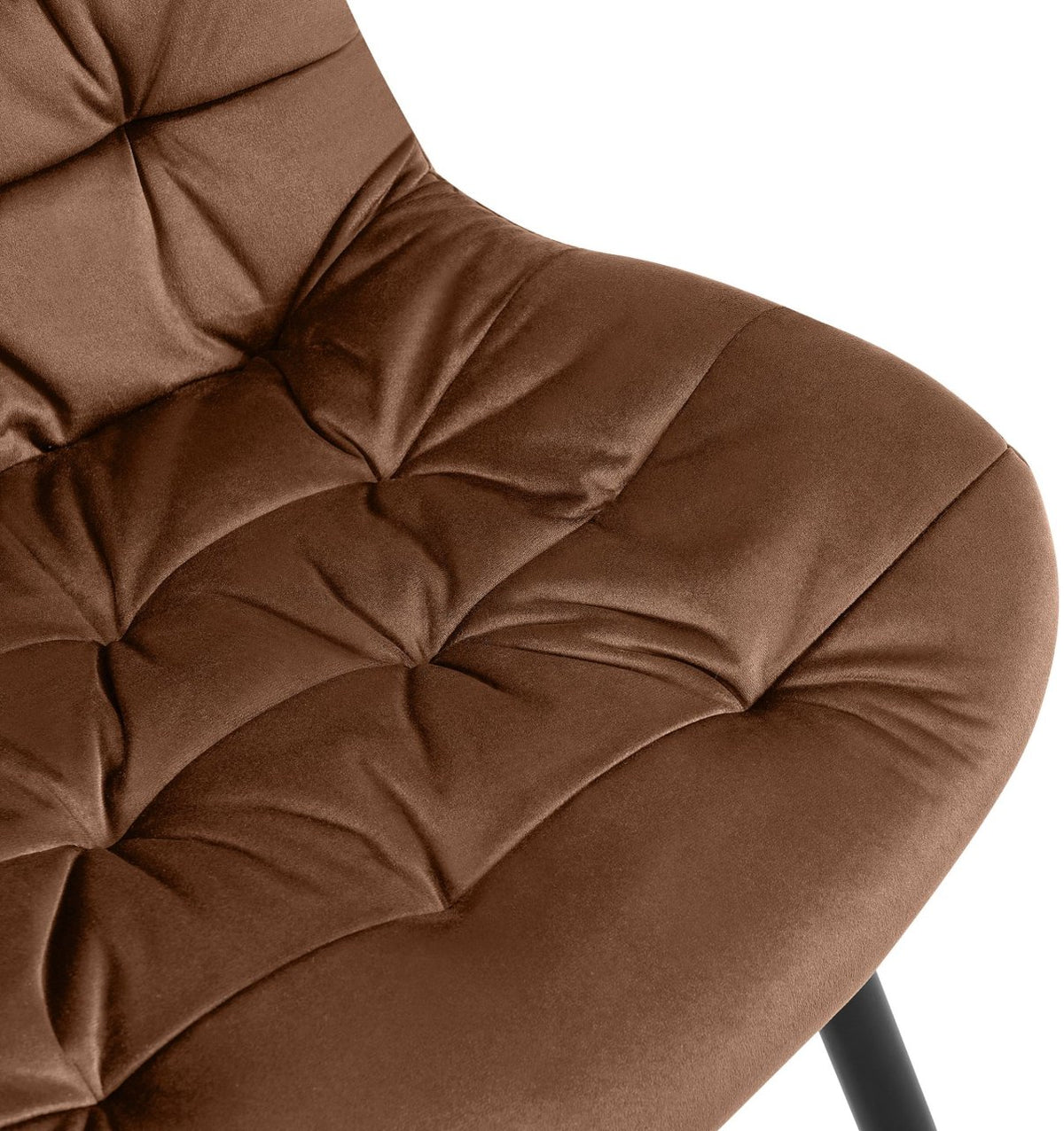Set van 2 Eetkamerstoelen Rossford bruin braun