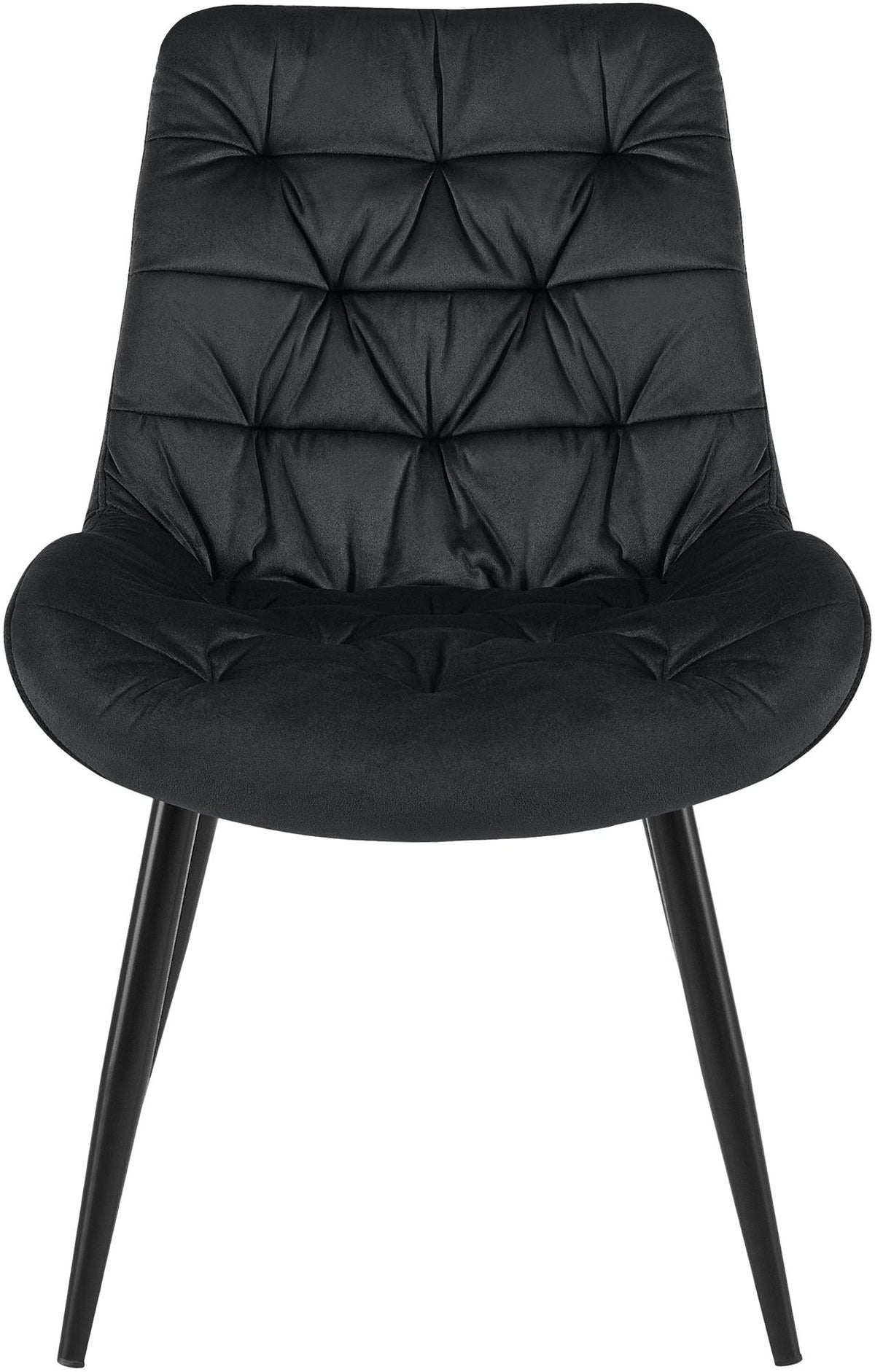 Set van 2 Eetkamerstoelen Rossford zwart schwarz
