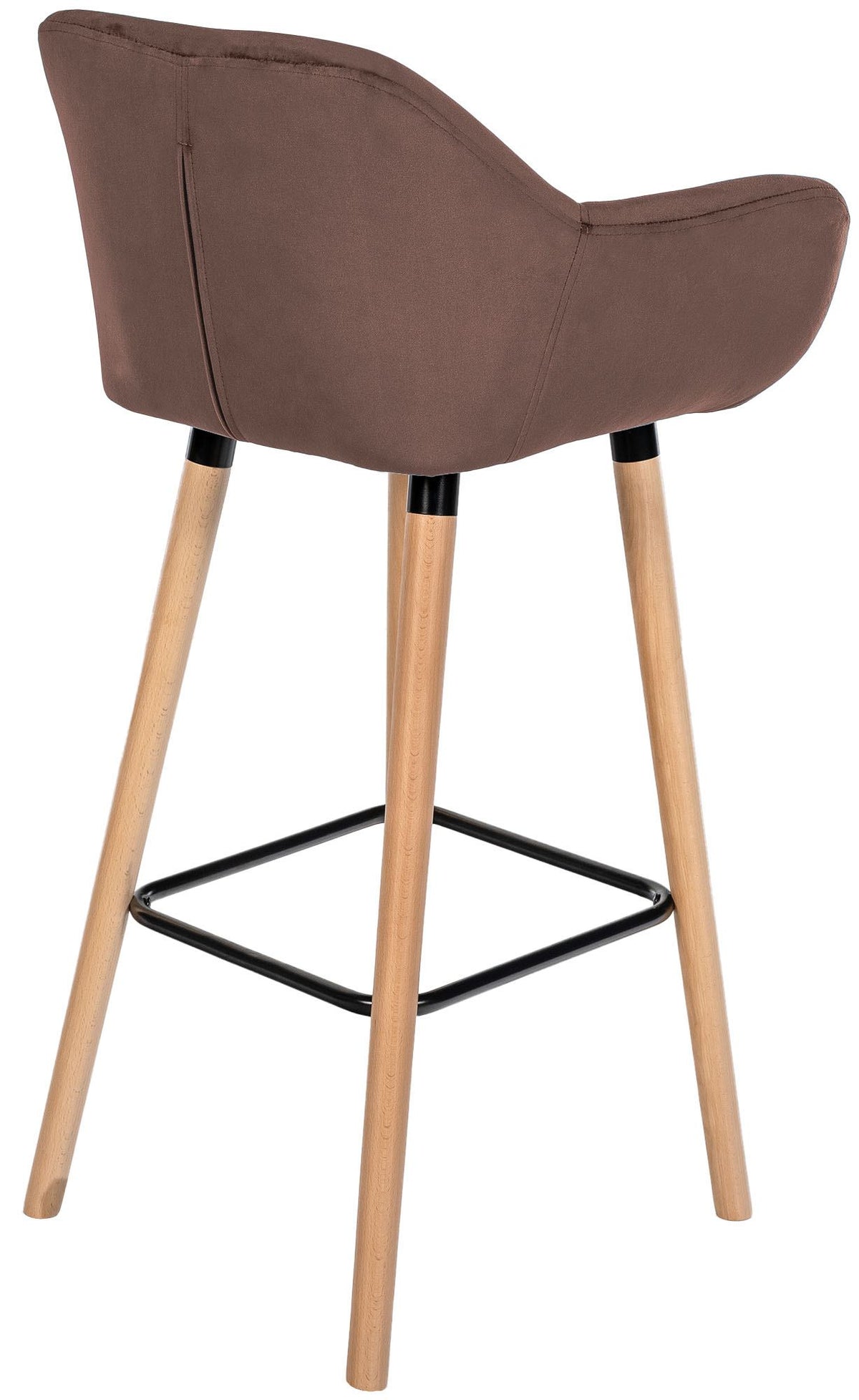 Barkruk Grant Fluweel koffie coffee