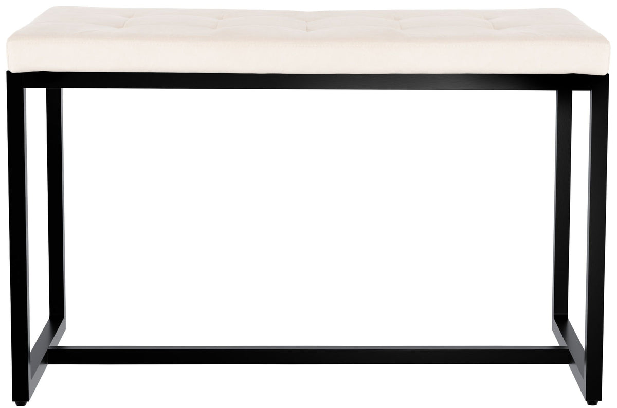2-zitsbank Barci creme,Fluweel creme