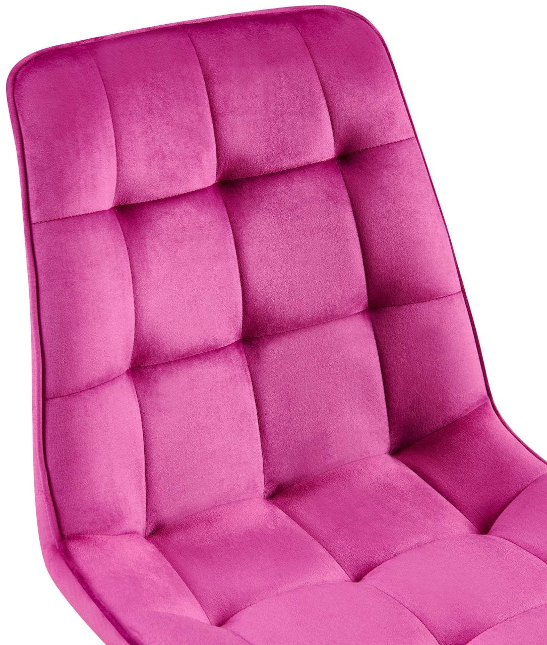 Set van 2 eetkamerstoelen Gifford fluweel purper,Fluweel lila