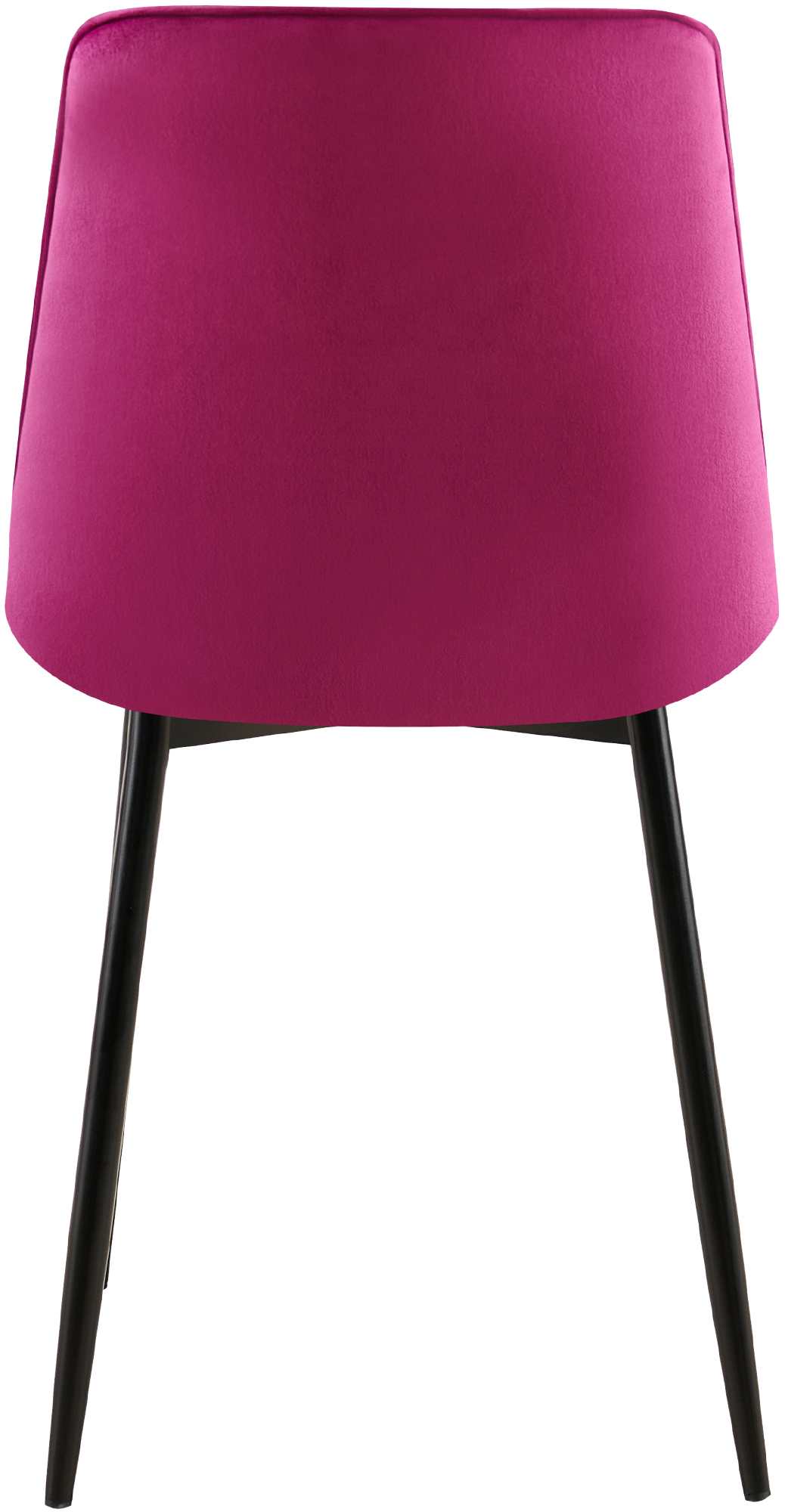 Set van 2 eetkamerstoelen Gifford fluweel purper,Fluweel lila