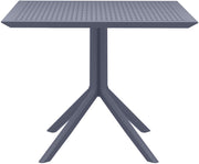 Tafel Sky 80 cm donkergrijs dunkelgrau