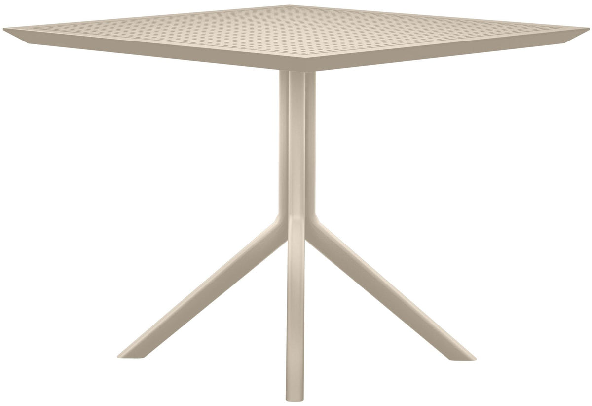 Tafel Sky 80 cm taupe taupe
