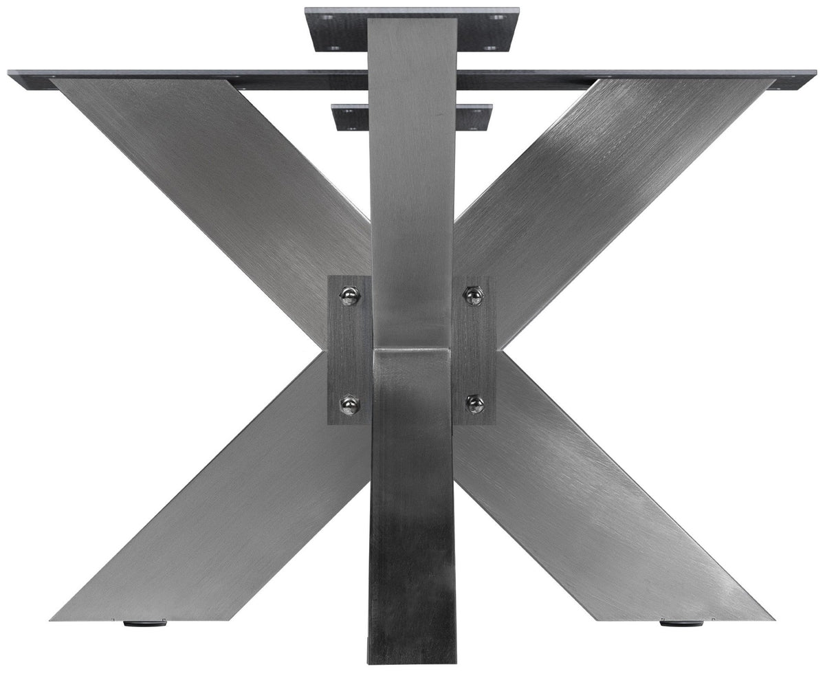 Duncan tafelpoten 98x58x43 cm,roestvrij staal edelstahl