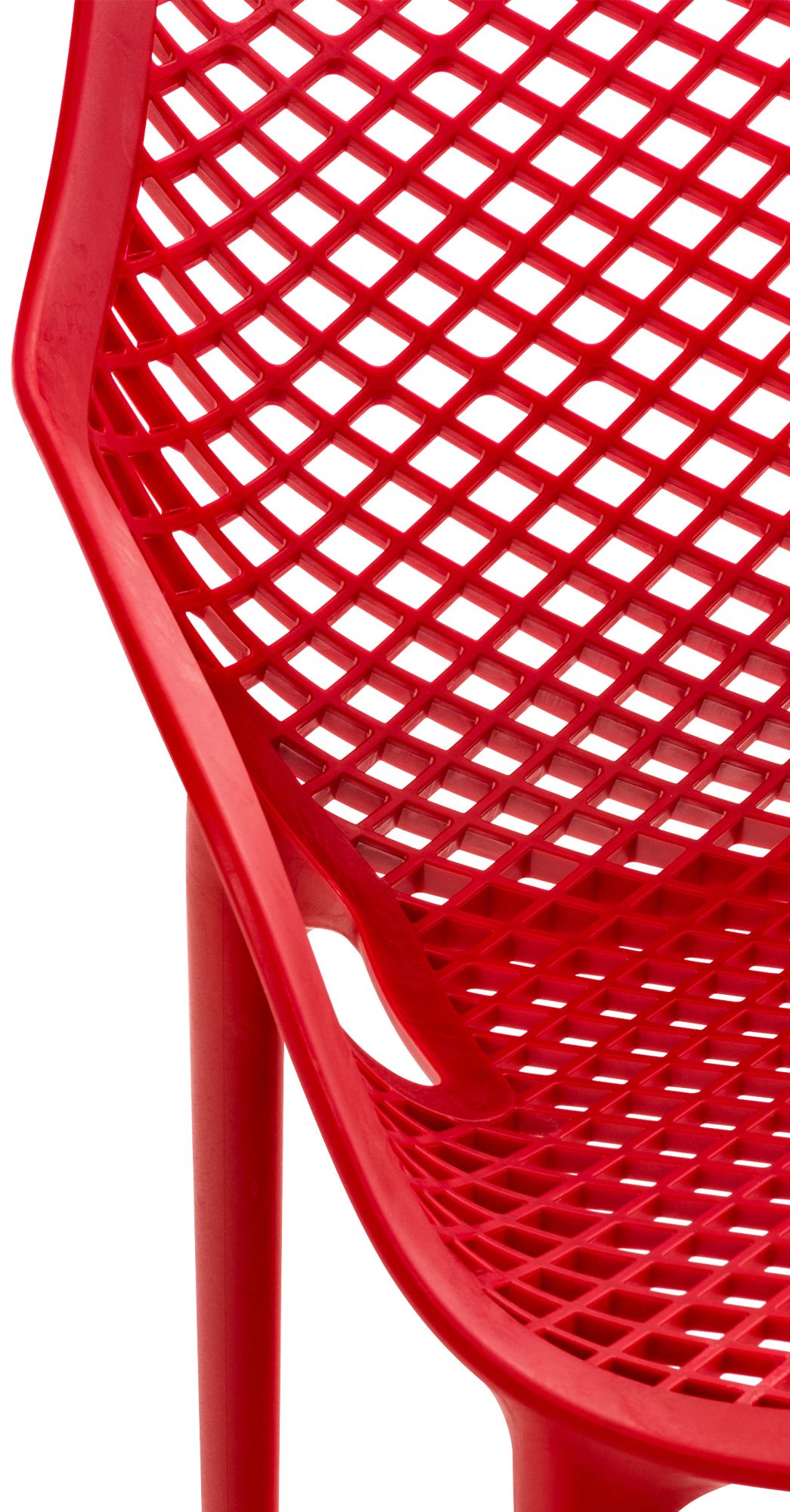 Stapelbare Stoel Air XL rood rot