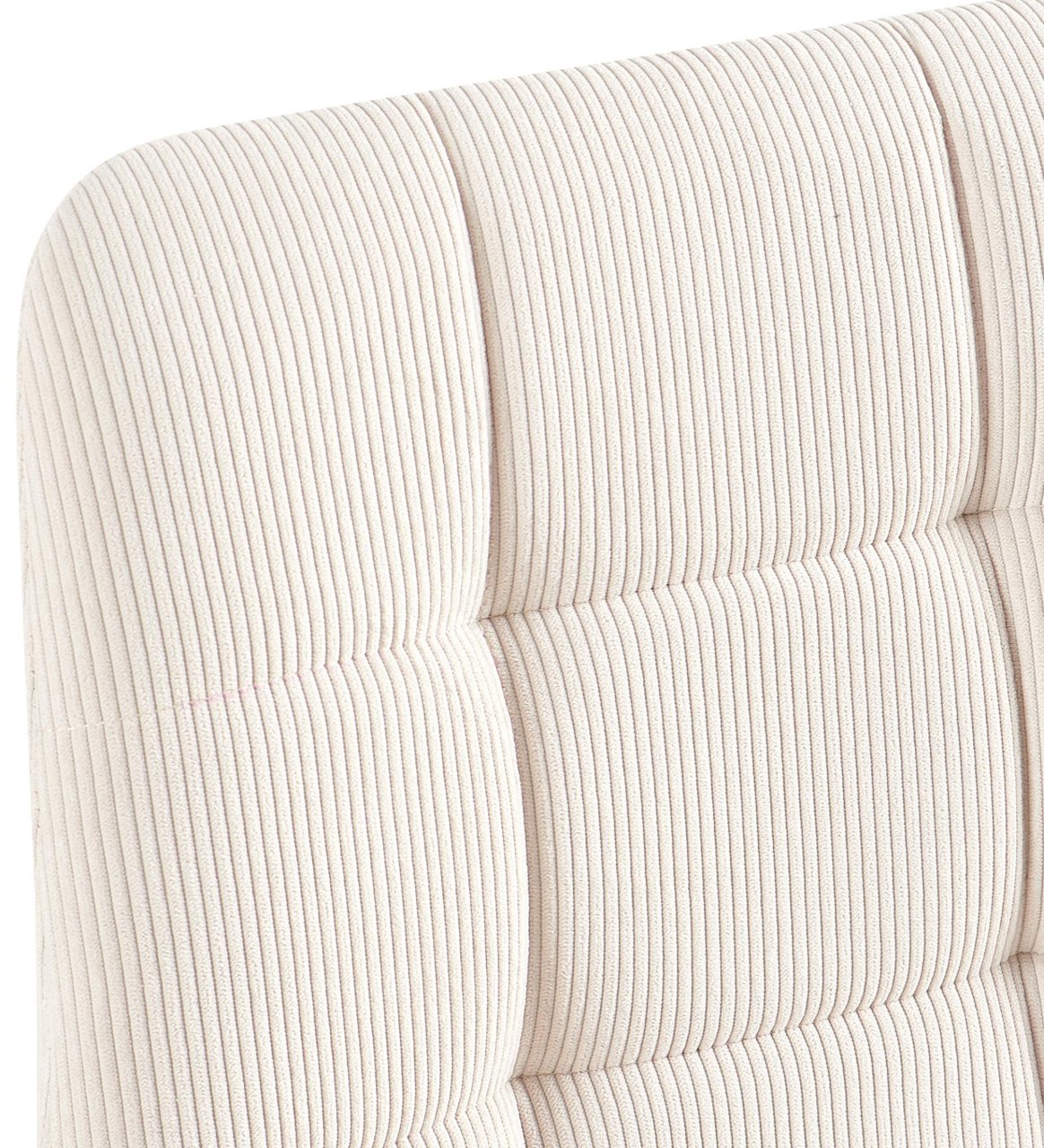 Eetkamerstoel Antibes Corduroy creme creme