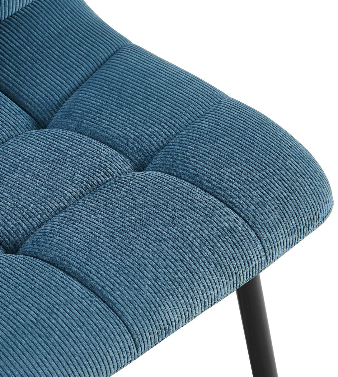 Eetkamerstoel Antibes Corduroy blauw blau
