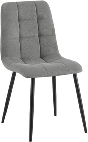 Eetkamerstoel Antibes Corduroy grijs grau