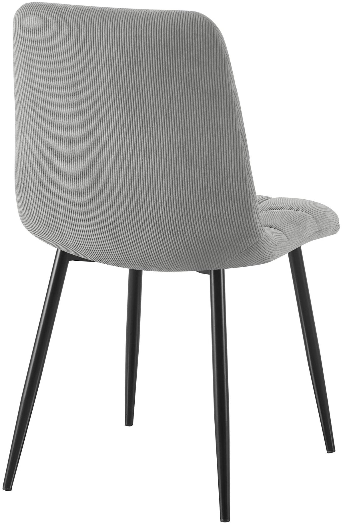 Eetkamerstoel Antibes Corduroy grijs grau
