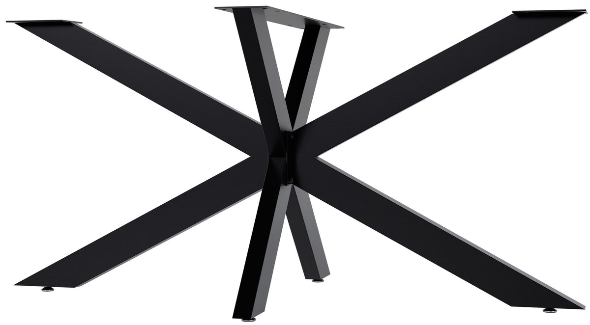 Tafelpoten Hardwick zwart,150x78x71 cm schwarz