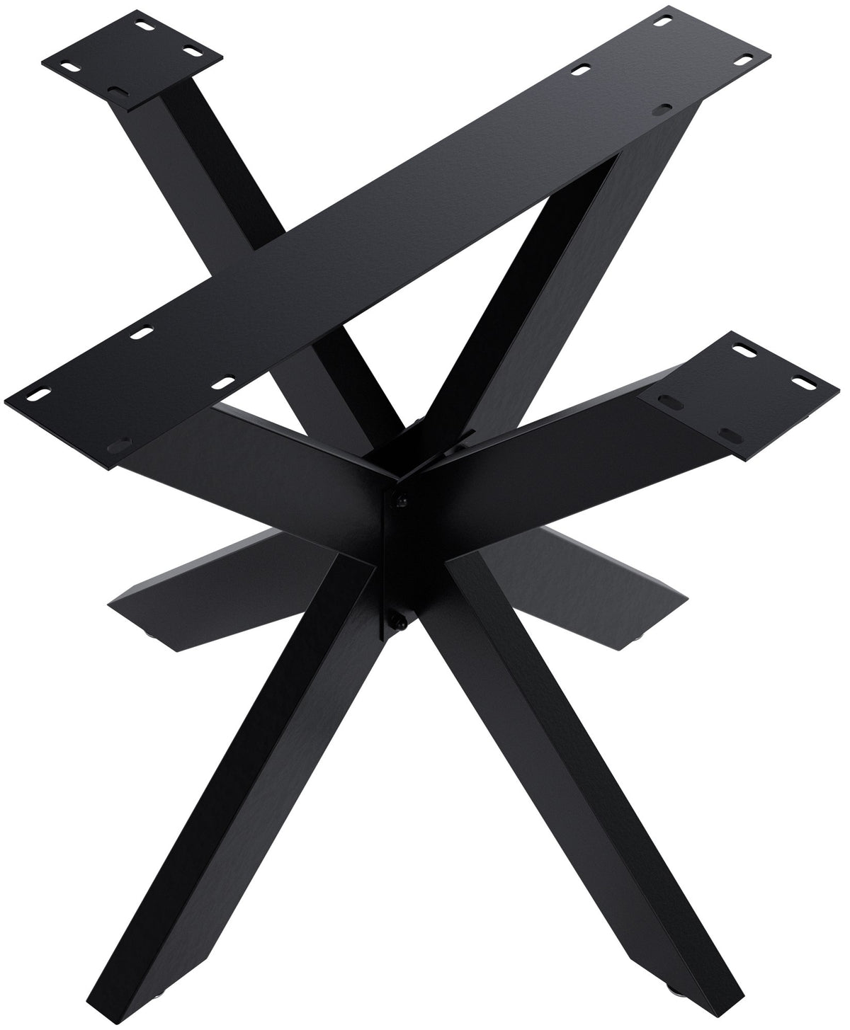 Tafelpoten Hardwick zwart,85x85x71 cm schwarz