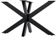 Tafelpoten Hardwick zwart,120x68x71 cm schwarz