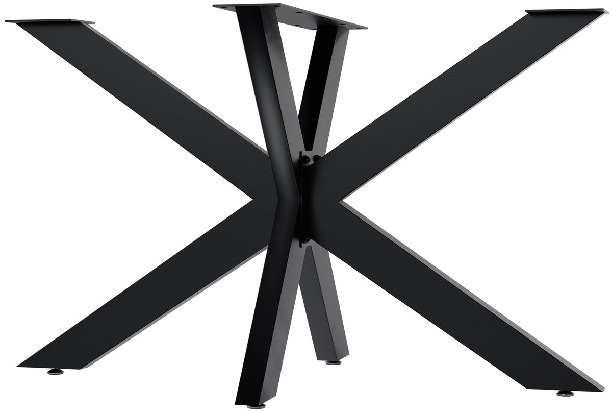 Tafelpoten Hardwick zwart,120x68x71 cm schwarz