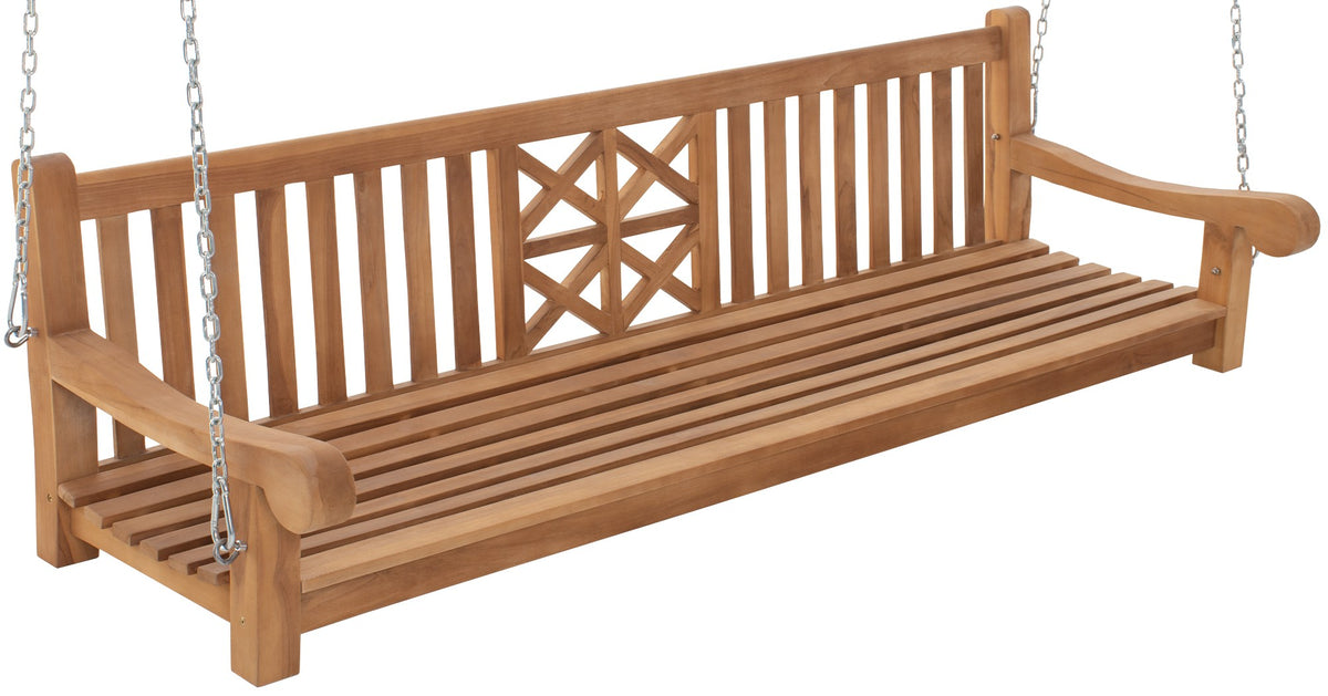Schommelbank Farm teak,220 cm teak