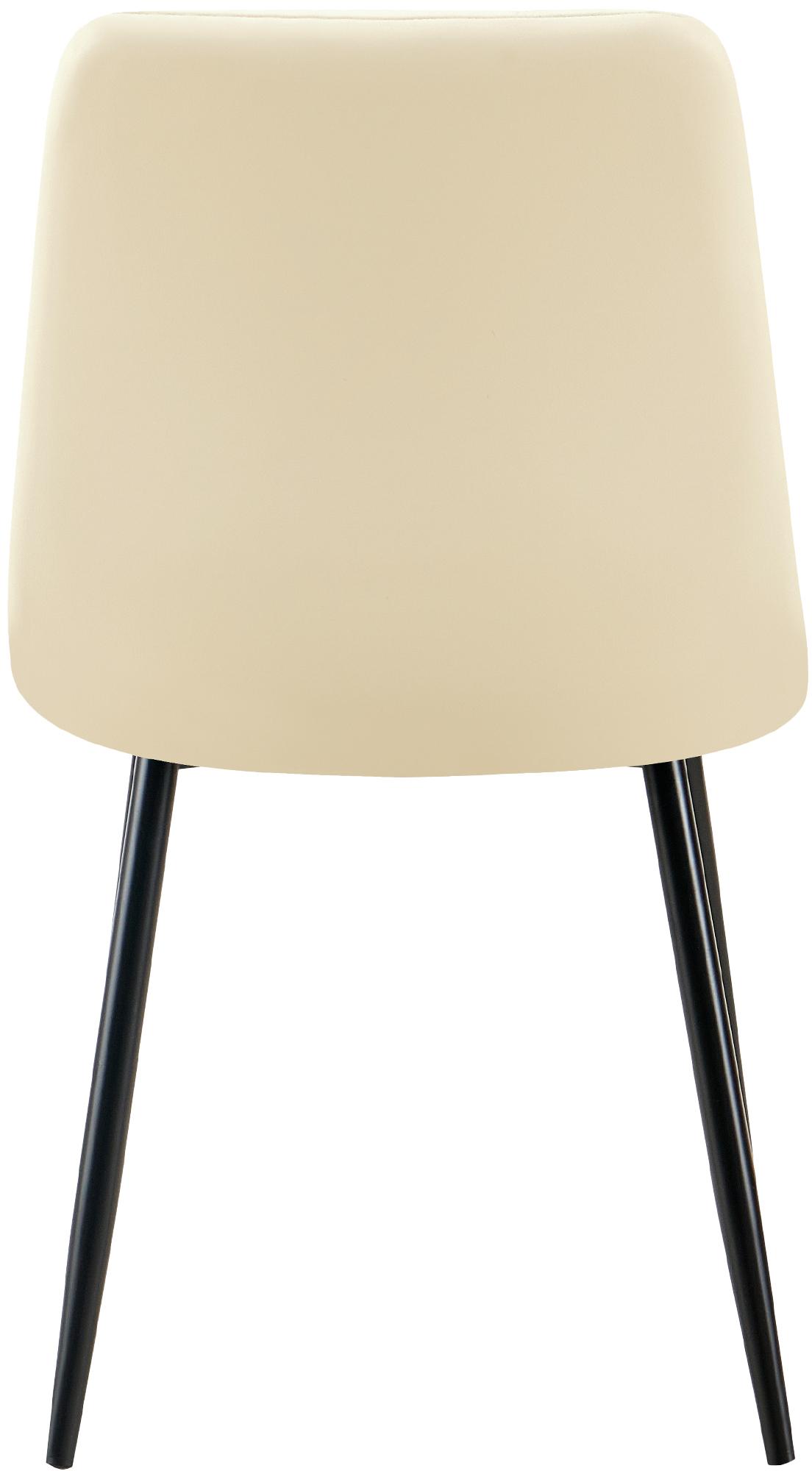 Eetkamerstoel Antibes Kunstleer creme creme