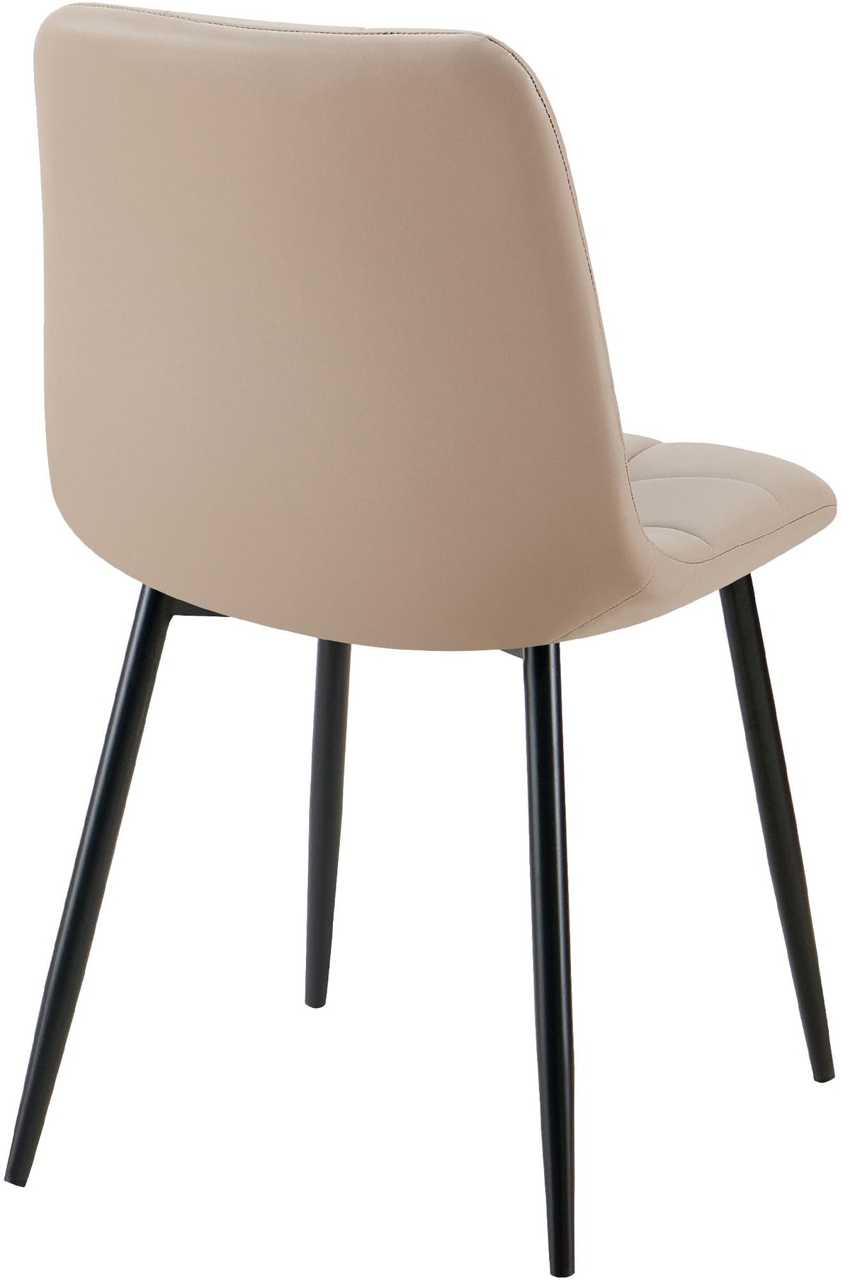 Eetkamerstoel Antibes Kunstleer taupe taupe