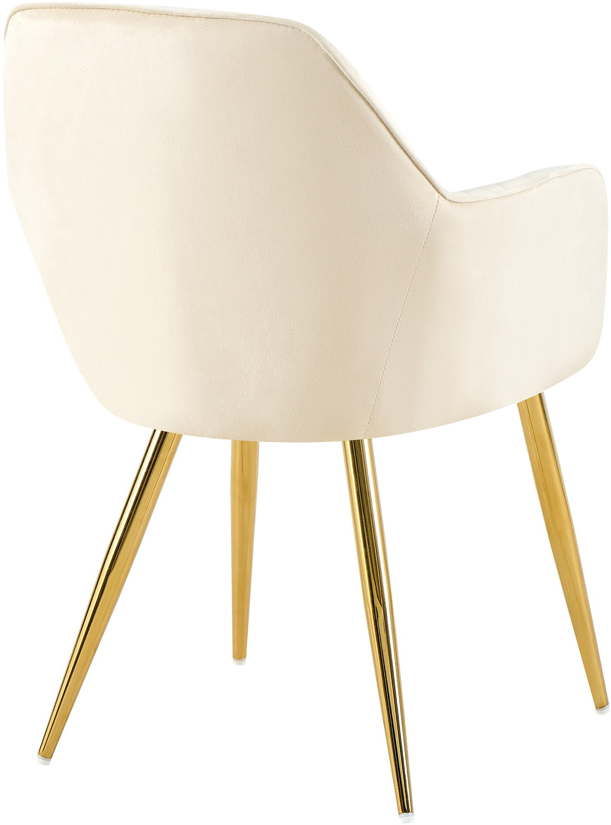 Eetkamerstoel Cheryl creme,goud creme