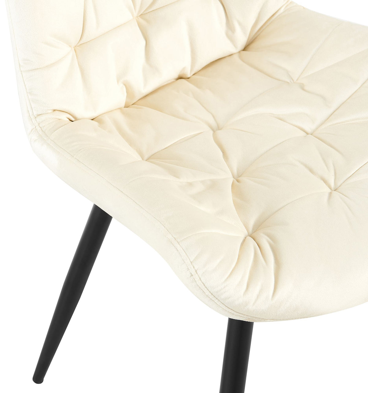Set van 2 Eetkamerstoelen Rossford creme creme