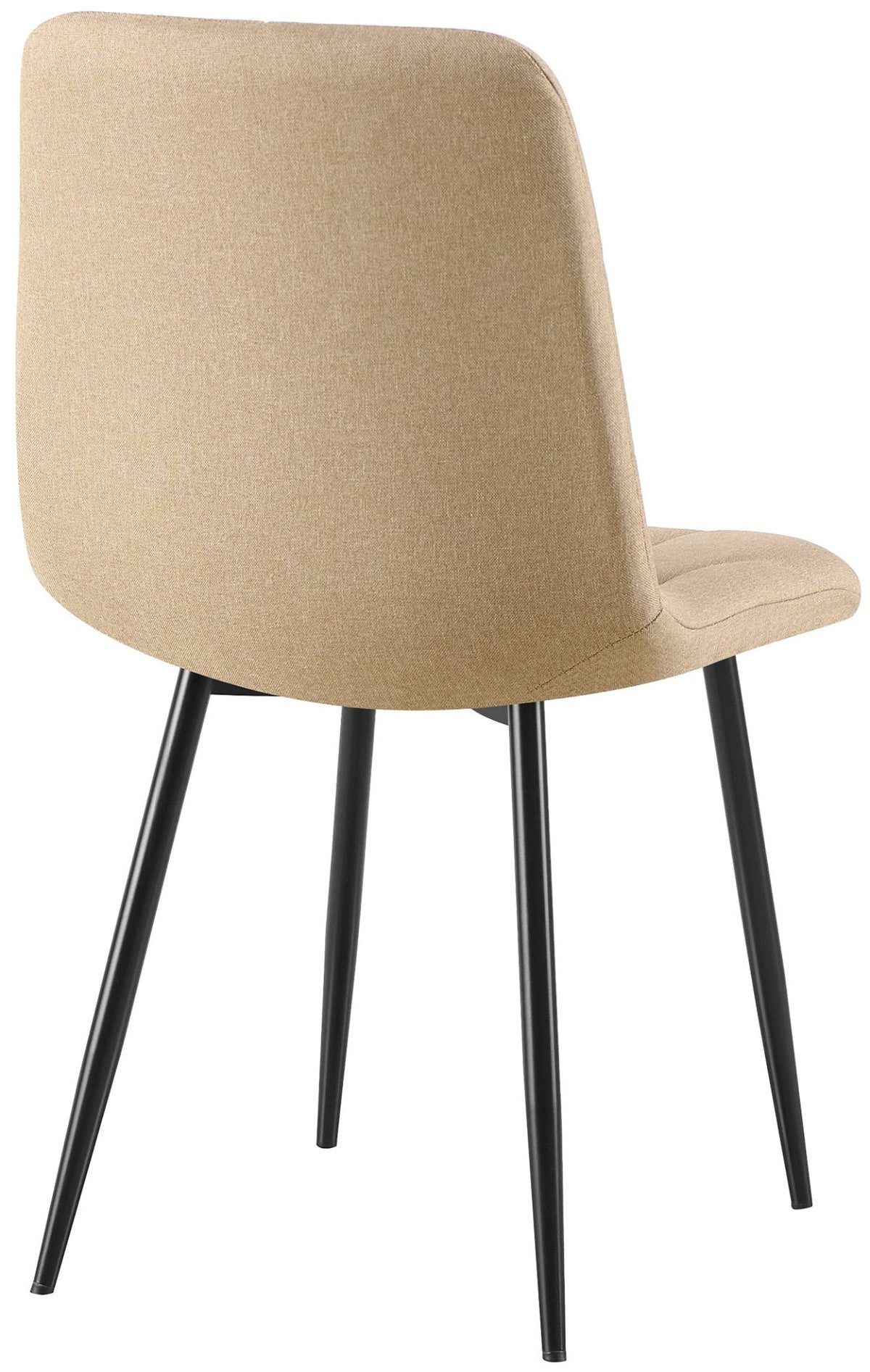 Eetkamerstoel Clairton fluweel Stof,taupe taupe