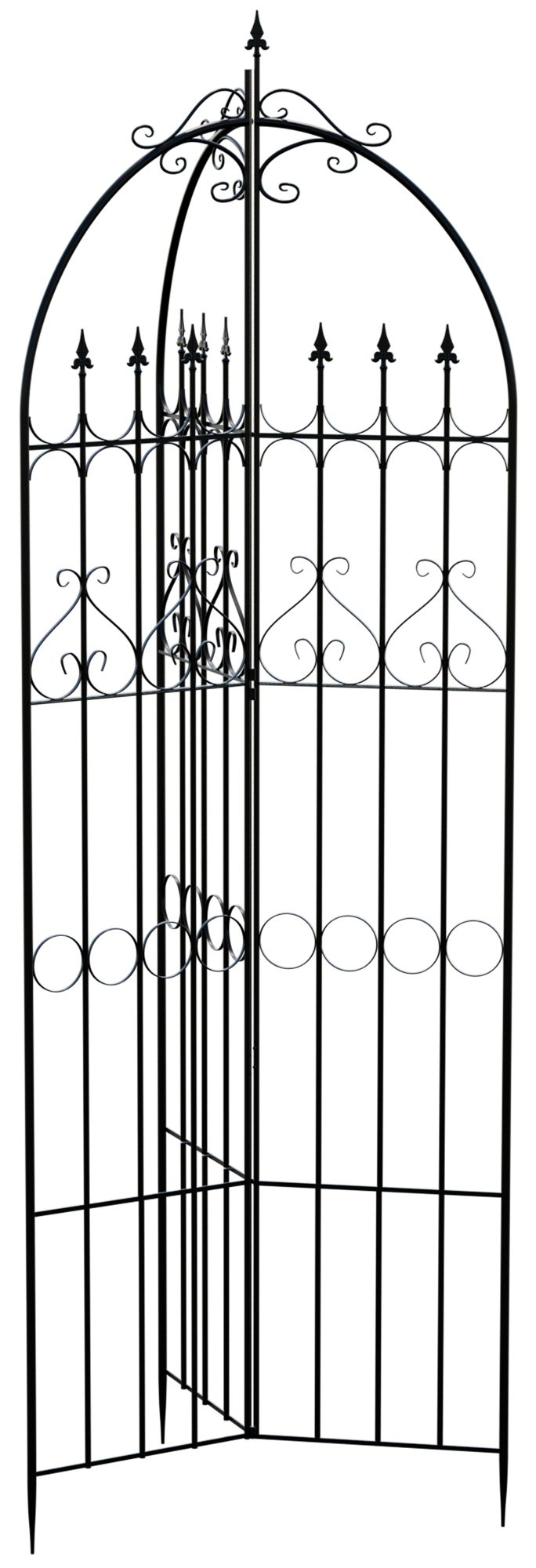 Trellis Flowton zwart schwarz
