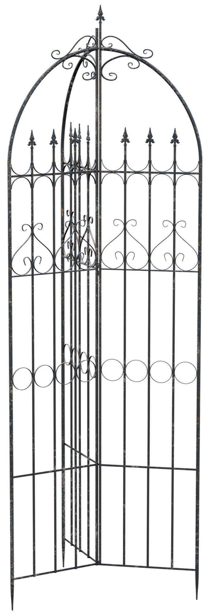 Trellis Flowton bronzen bronze