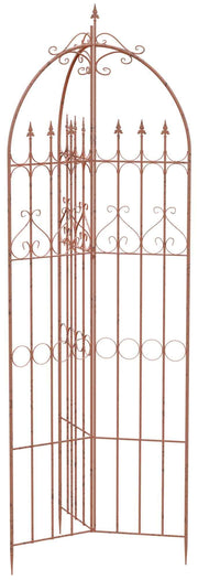 Trellis Flowton bruin braun