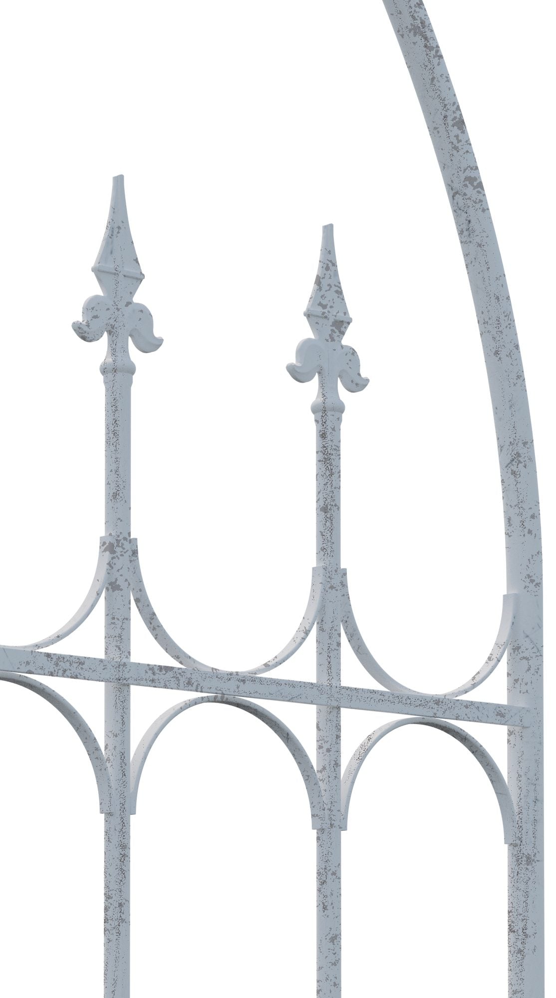 Trellis Flowton antiek/wit antik weiß