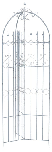 Trellis Flowton antiek/wit antik weiß