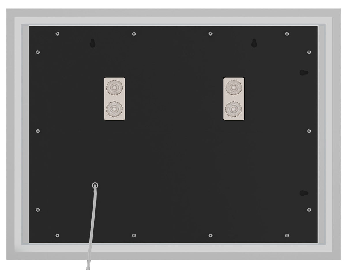 Badkamerspiegel Jaffrey met Bluetooth 60x80 cm klarglas