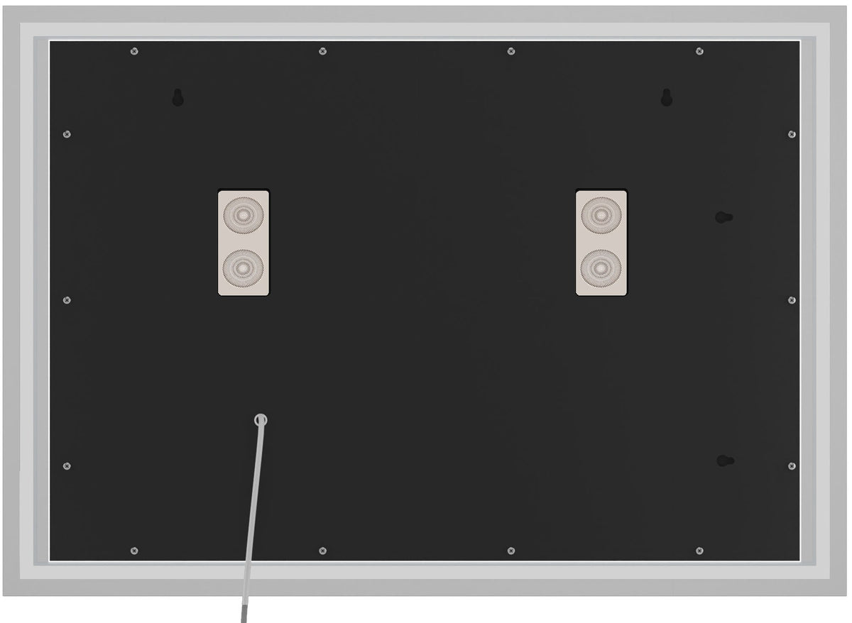 Badkamerspiegel Jaffrey met Bluetooth 70x100 cm klarglas