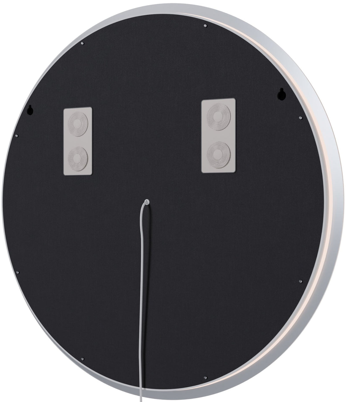 Badkamerspiegel Laconia met Bluetooth Ø 70 klarglas