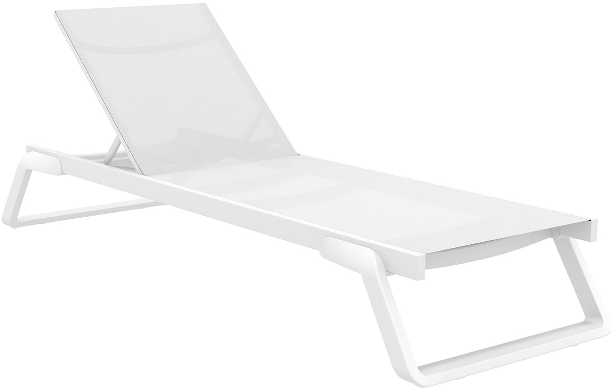 Sonnenliege Tropic weiß