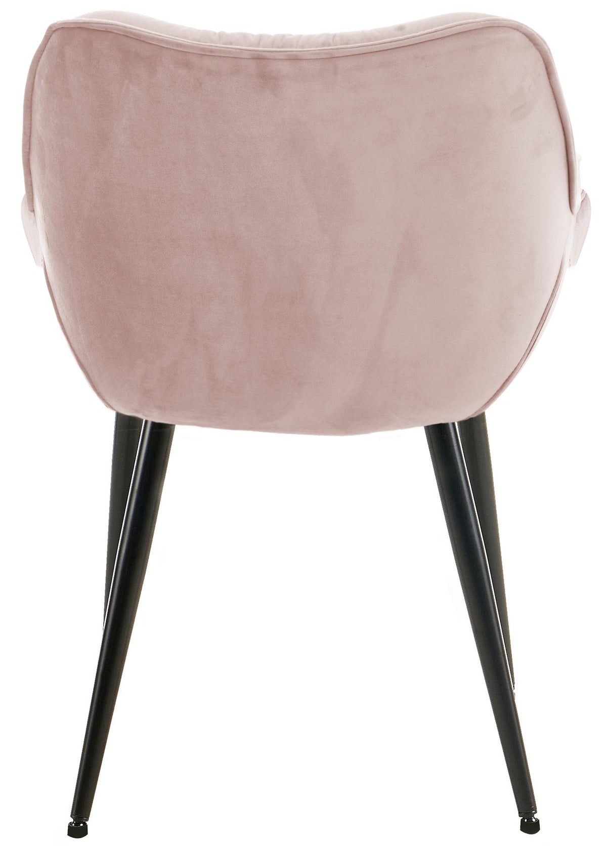 Eetkamerstoel Tanna Fluweel roze pink