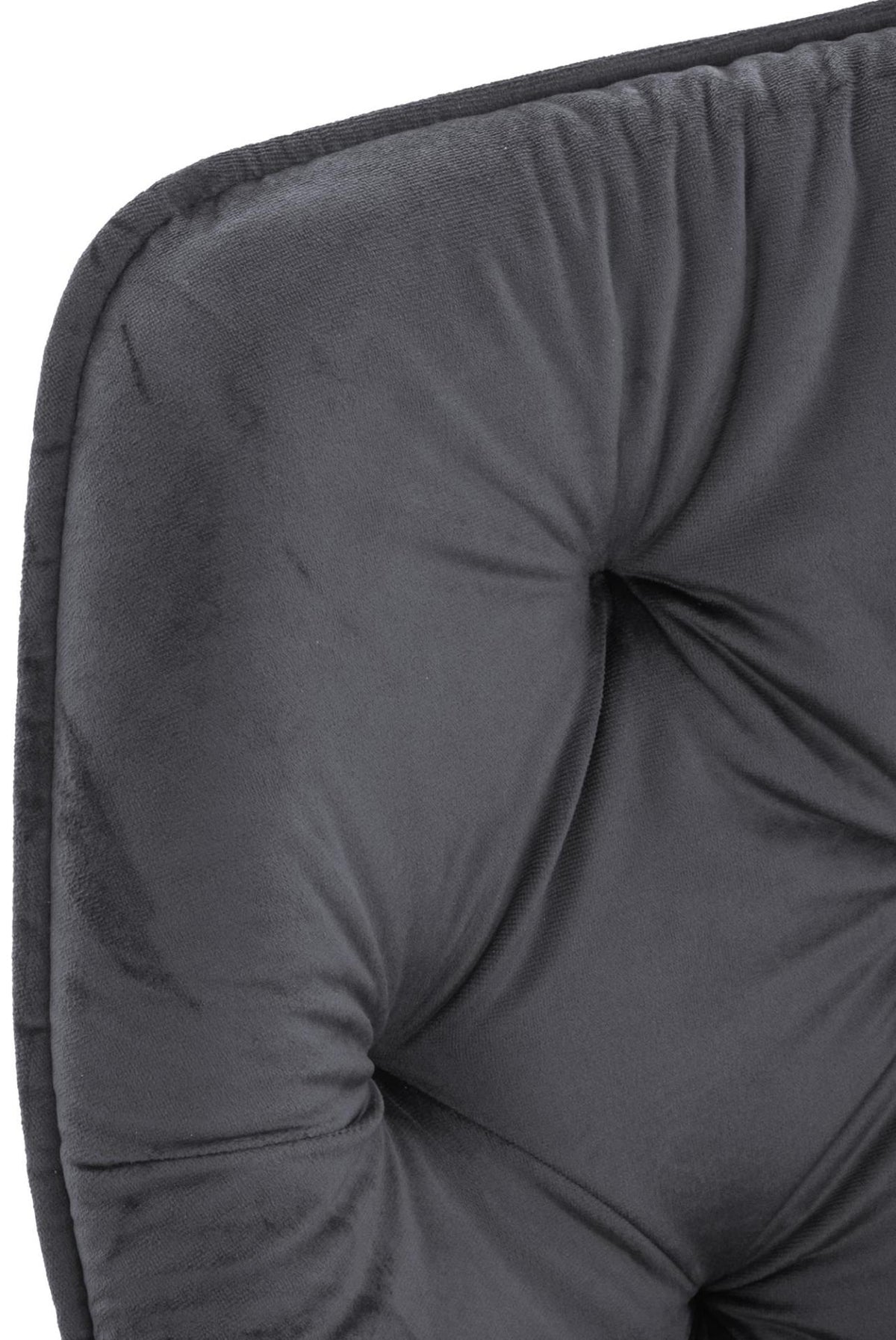 Set van 4 eetkamerstoelen Tanna donkergrijs dunkelgrau