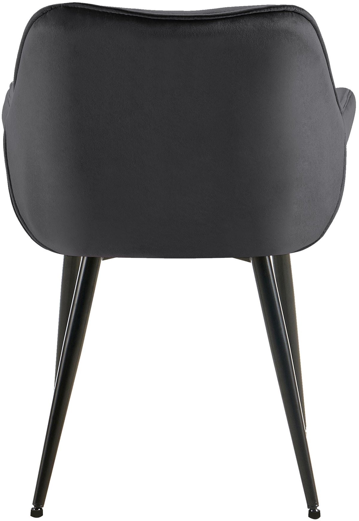 Set van 4 eetkamerstoelen Tanna donkergrijs dunkelgrau